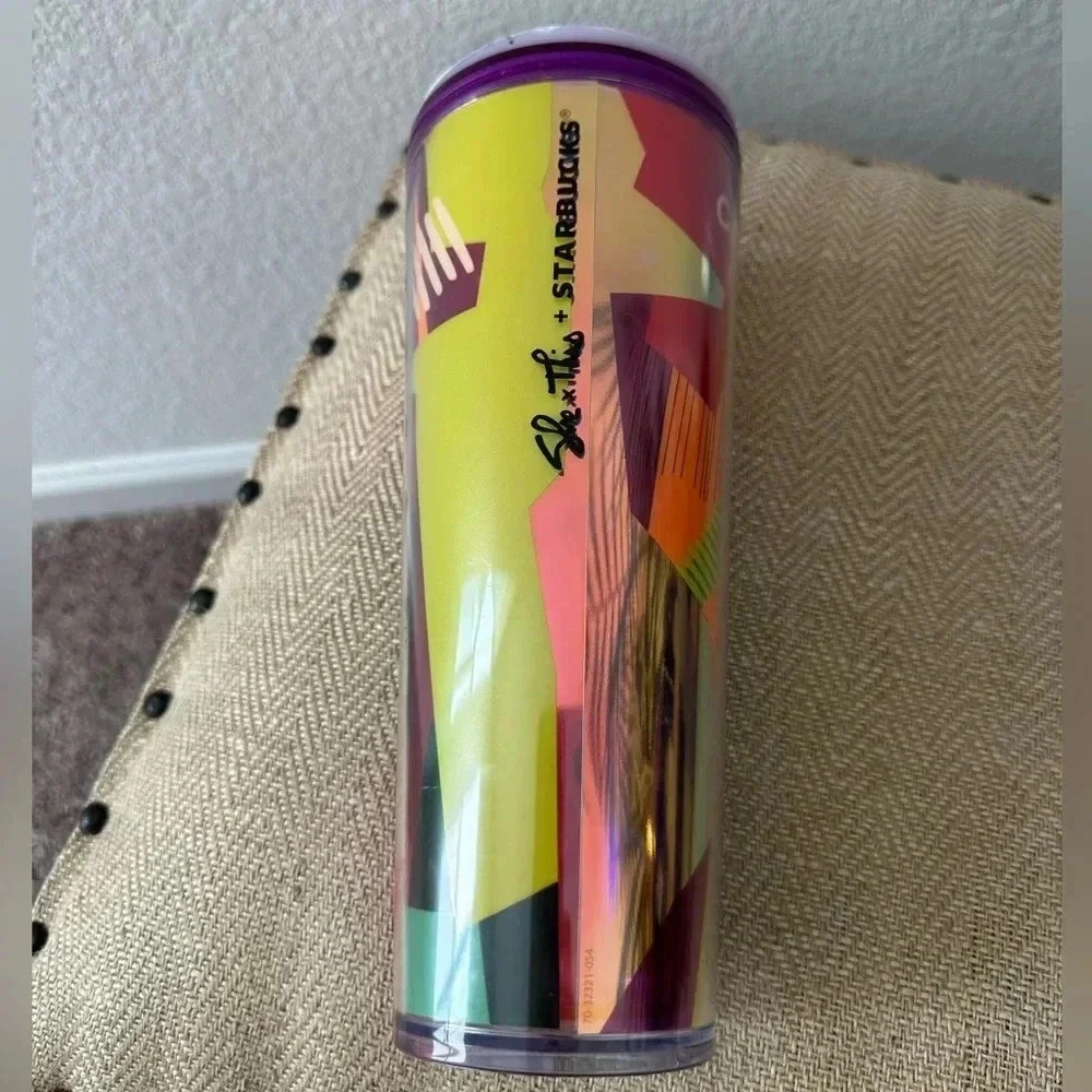 Starbucks tumbler she x this cold cup 24oz
